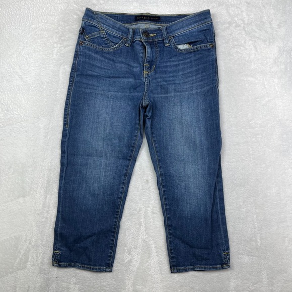 Rock & Republic Denim - Rock &‎ Republic Roskilde Cropped Jeans Women's 8 Blue Denim Classic - 28X18